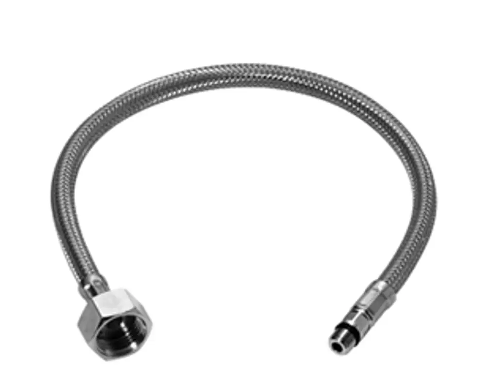 DORNBRACHT Druckschlauch mit Überwurfmutter ERSATZTEILE 04300401900 M10x1 x 1/2'' x 420 mm, 0430040190090 Galeriebild 1